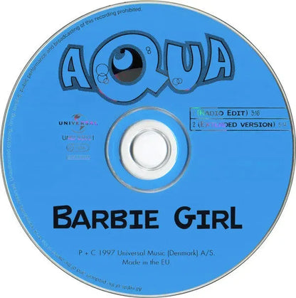 Aqua : Barbie Girl (CD, Single)