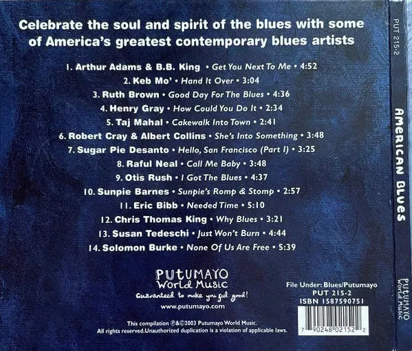 Various : American Blues (CD, Comp, RE, Dig)