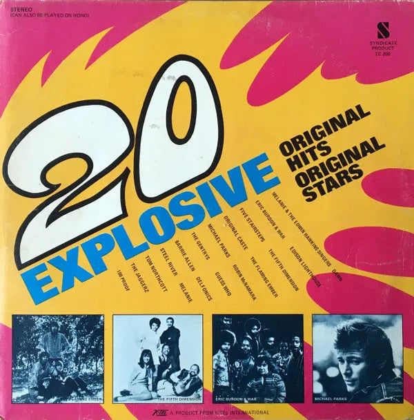 Various : 20 Explosive Hits By 20 Original Stars (LP, Comp)