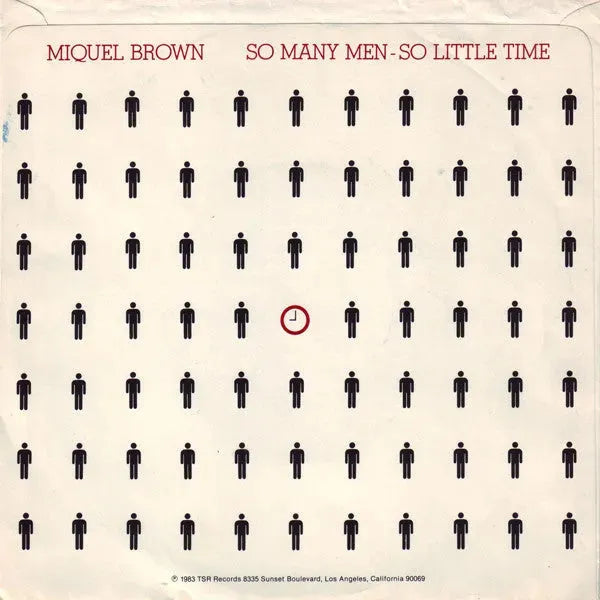 Miquel Brown : So Many Men - So Little Time (7", Single)