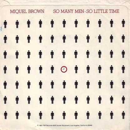 Miquel Brown : So Many Men - So Little Time (7", Single)