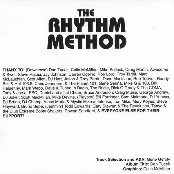 Various : The Rhythm Method (CD, Comp)