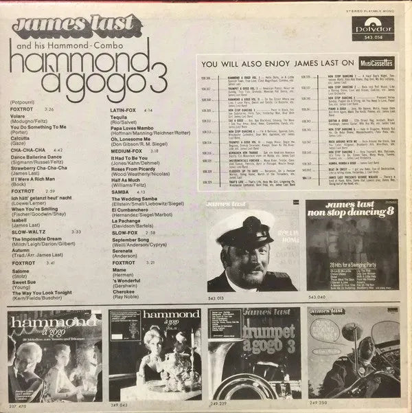 James Last & His Hammond Bar Combo : Hammond À GoGo 3 (LP, Album)