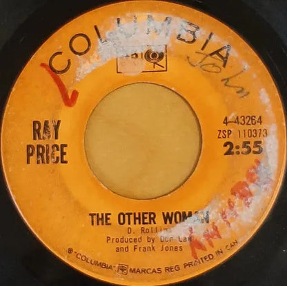 Ray Price : The Other Woman (7", Single)