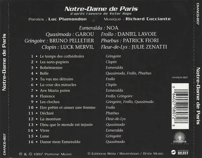 Luc Plamondon, Riccardo Cocciante, Victor Hugo : Notre-Dame De Paris (CD, Album)