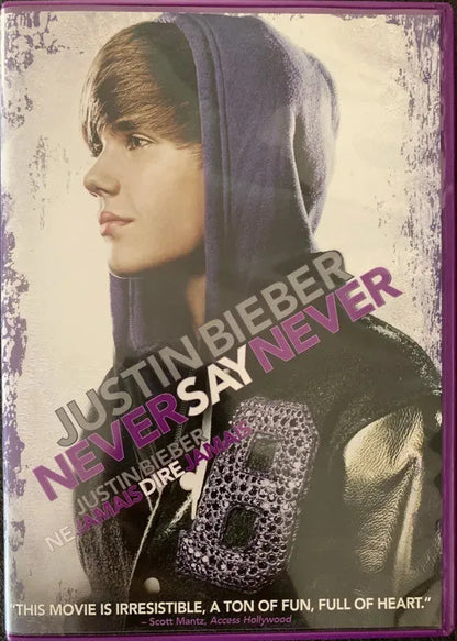 Justin Bieber : Never Say Never (DVD-V, Ltd, NTSC, Bie)