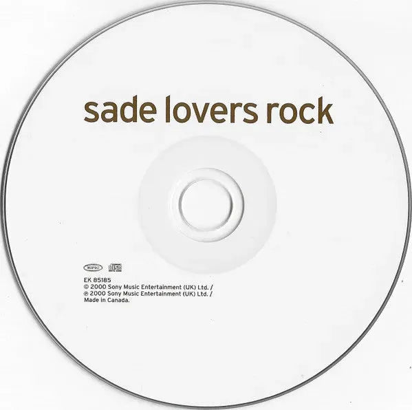 Sade : Lovers Rock (CD, Album)