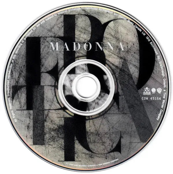 Madonna : Erotica (CD, Album)