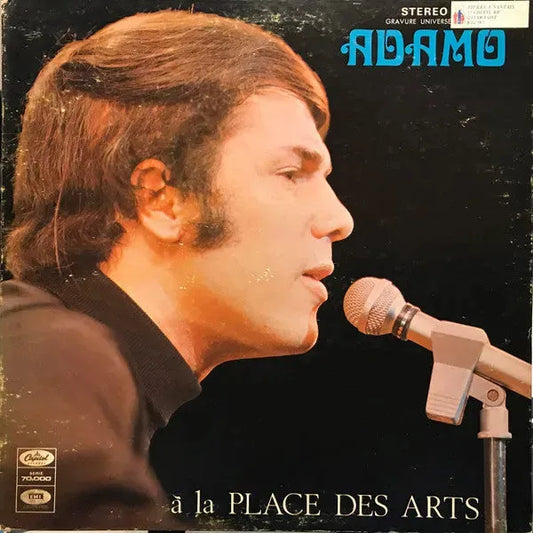 Adamo : À La Place Des Arts (LP, Album, Gat)