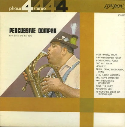 Rudi Bohn And His Band* : Percussive Oompah (LP, Album, Gat)