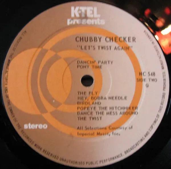 Chubby Checker : Let's Twist Again (LP, Comp)