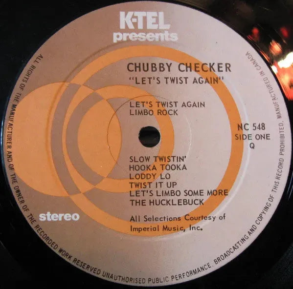 Chubby Checker : Let's Twist Again (LP, Comp)