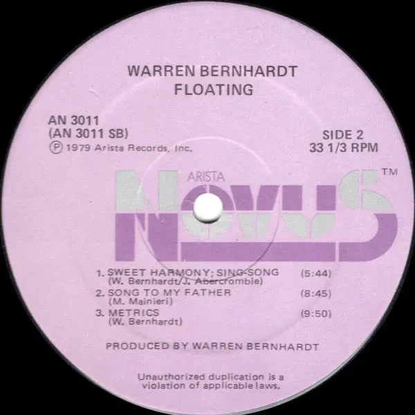 Warren Bernhardt : Floating (LP, Album)