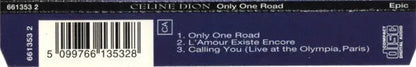 Céline Dion : Only One Road (CD, Single)