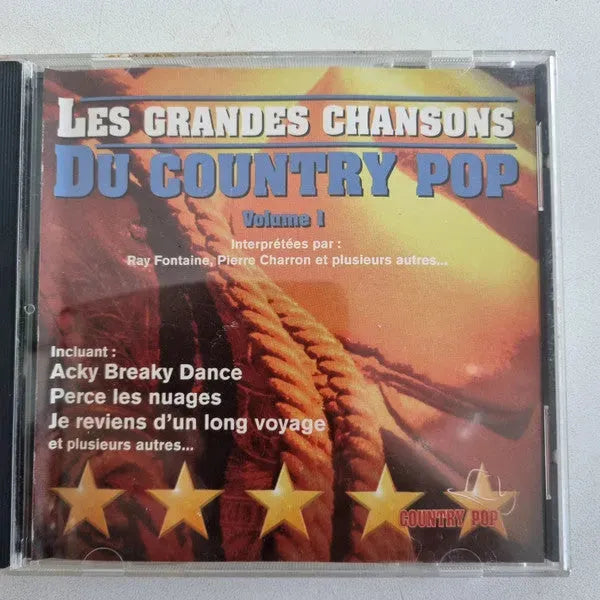 Ray Fontaine (2), Lynda Dénommée, Robert Sawyer, Pierre Charron, Sylvie Beauchemin : Les Grandes Chansons Du Country Pop (CD-ROM)