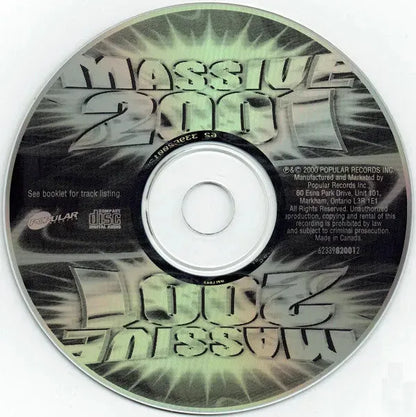 Various : Massive 2001 (CD, Comp)