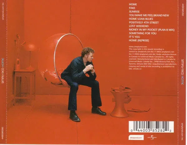 Simply Red : Home (CD, Album)