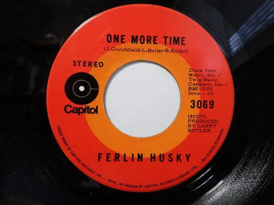 Ferlin Husky : One More Time (7", Single)