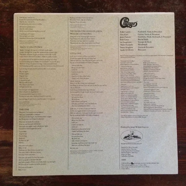 Chicago (2) : Chicago XI (LP, Album, Gat)