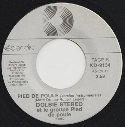 Dolbie Stereo Et Le Groupe Pied De Poule : Pied De Poule (7", Single)