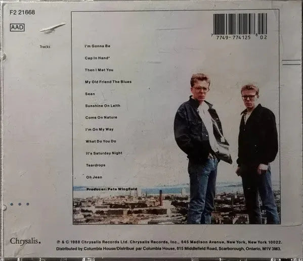 The Proclaimers : Sunshine On Leith (CD, Album, Club)