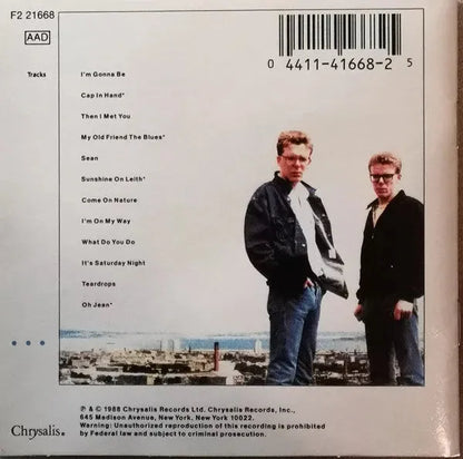 The Proclaimers : Sunshine On Leith (CD, Album, Club)