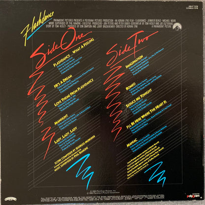 Various : Flashdance (Original Soundtrack From The Motion Picture) (LP, Album, Cin)