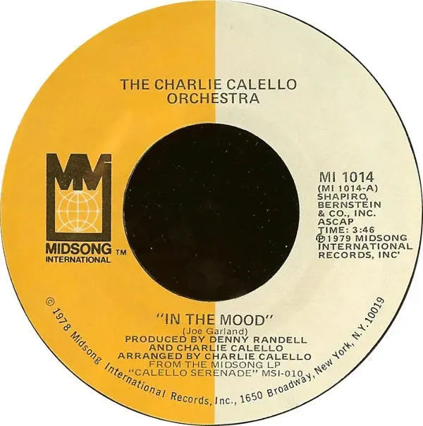 The Charlie Calello Orchestra : In The Mood (7", Single)