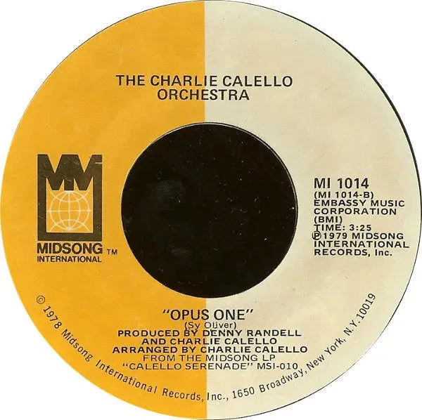 The Charlie Calello Orchestra : In The Mood (7", Single)