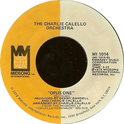 The Charlie Calello Orchestra : In The Mood (7", Single)