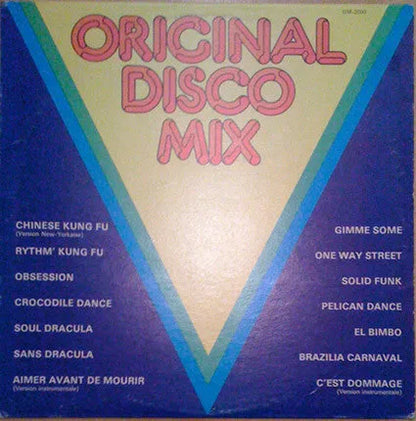 Various : Original Disco Mix (LP, Comp)