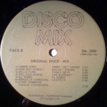 Various : Original Disco Mix (LP, Comp)