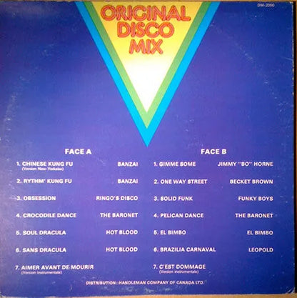 Various : Original Disco Mix (LP, Comp)