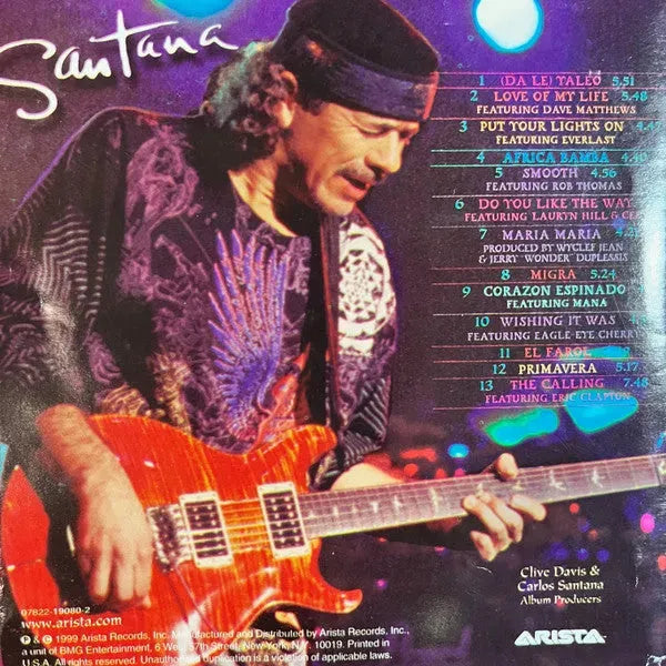 Santana : Supernatural (CD, Album)