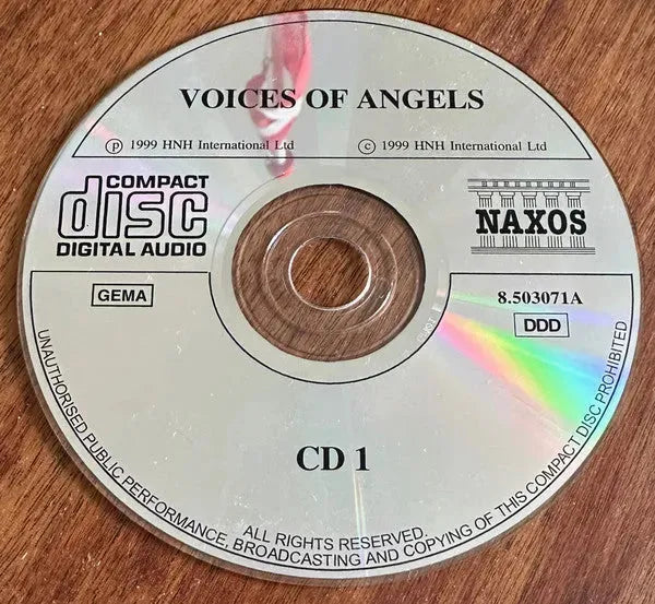 Various : Voices Of Angels CD 1 (CD, Comp)