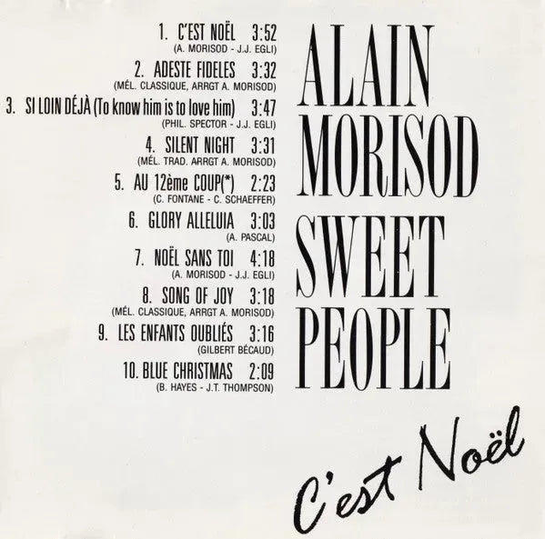 Sweet People / Sweet People : C'est Noël (CD, Album, RE)