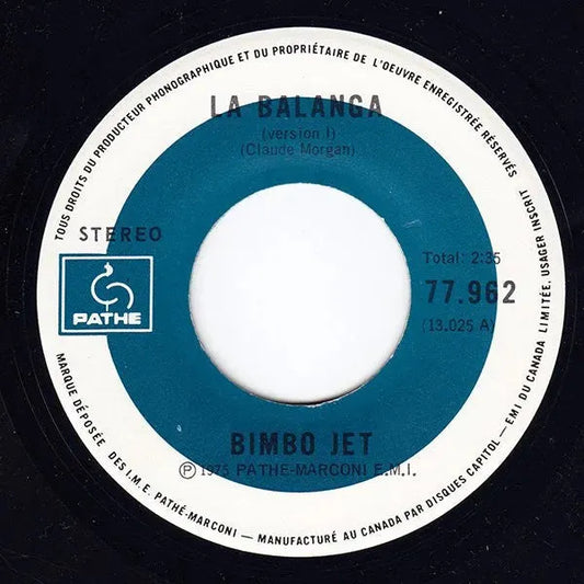 Bimbo Jet : La Balanga (7")