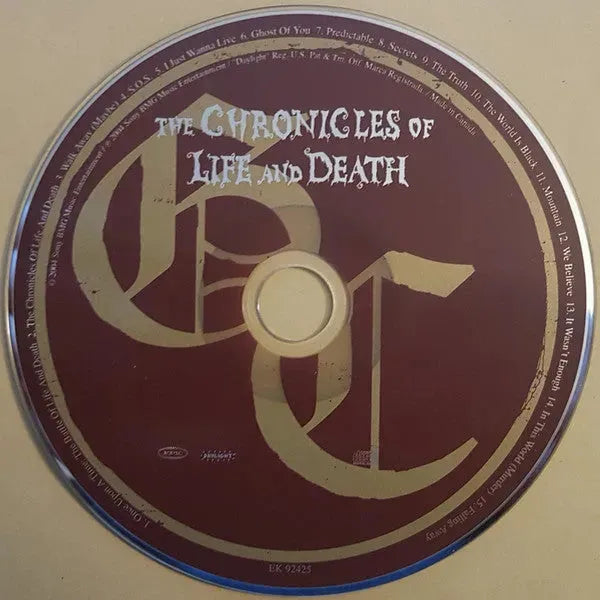 Good Charlotte : The Chronicles Of Life And Death (CD, Album)