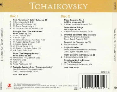 Various : The Best Of Tchaikovsky (2xCD, Comp)