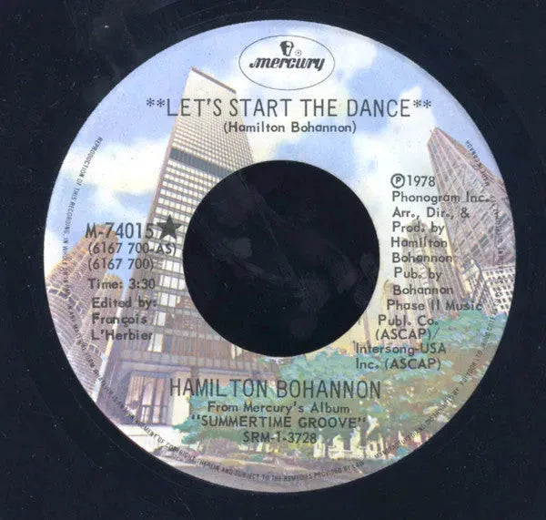 Hamilton Bohannon : Let's Start The Dance (7")