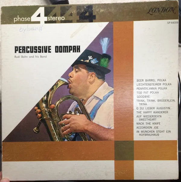 Rudi Bohn And His Band* : Percussive Oompah (LP, Album)