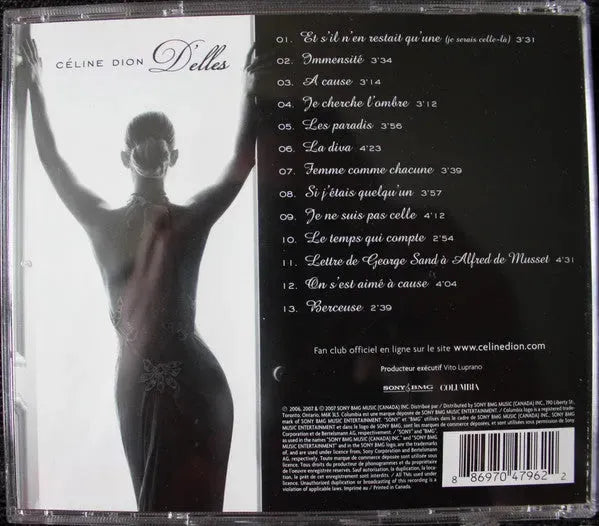 Céline Dion : D'Elles (CD, Album)