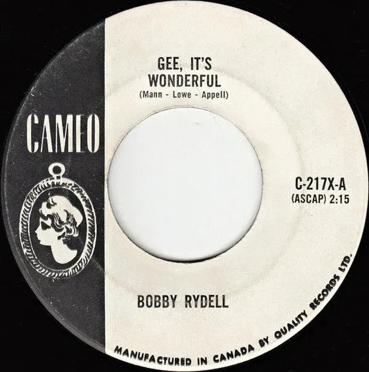 Bobby Rydell : I'll Never Dance Again (7", Single)