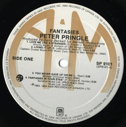 Peter Pringle : Fantasies (LP)