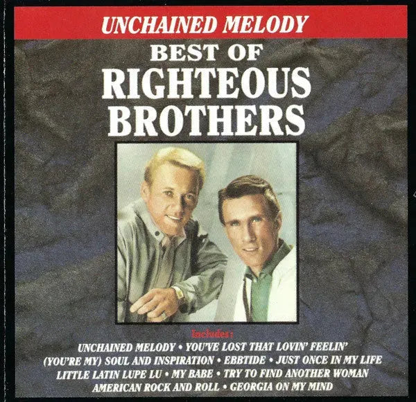 The Righteous Brothers : Best Of Righteous Brothers (CD, Comp)