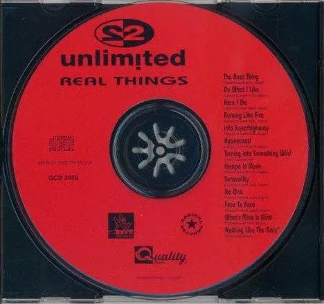 2 Unlimited : Real Things (CD, Album)