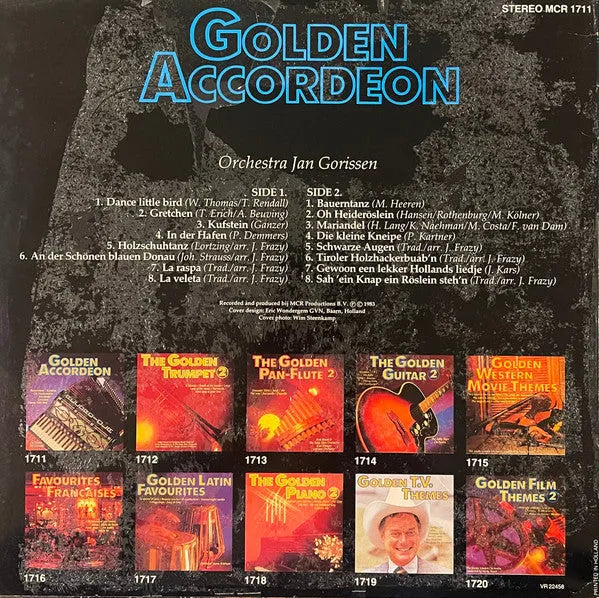 Orchestra Jan Gorissen* : Golden Accordeon (LP)