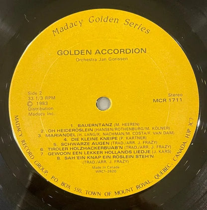 Orchestra Jan Gorissen* : Golden Accordeon (LP)