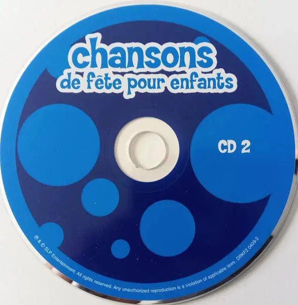 Unknown Artist : 30 Chansons De Fête Pour Enfants (2xCD)