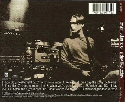 Bryan Adams : On A Day Like Today (CD, Album, Club)